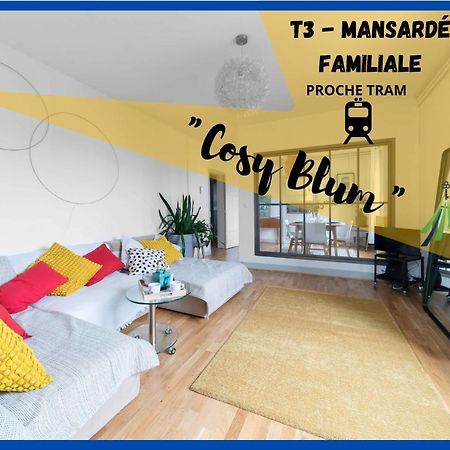 ⟬Cosy Blum 63⟭ Charmant Et Accueillant ⁕Mansarde⁕ Clermont-Ferrand Kültér fotó